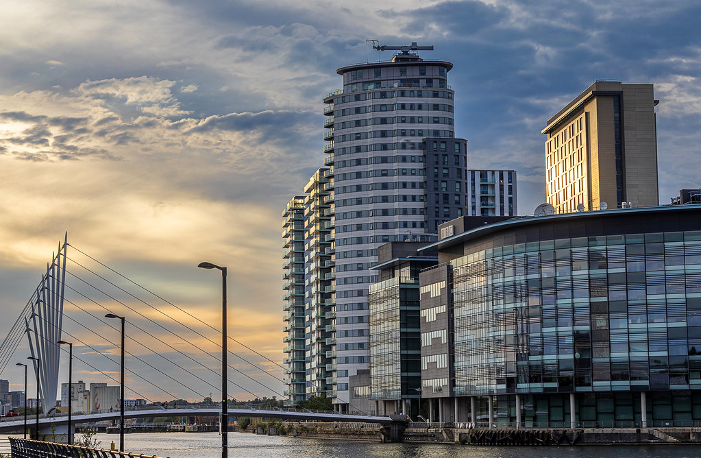 Salford Quays Sunset