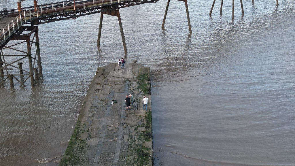 Some of the MCC members on the slipway