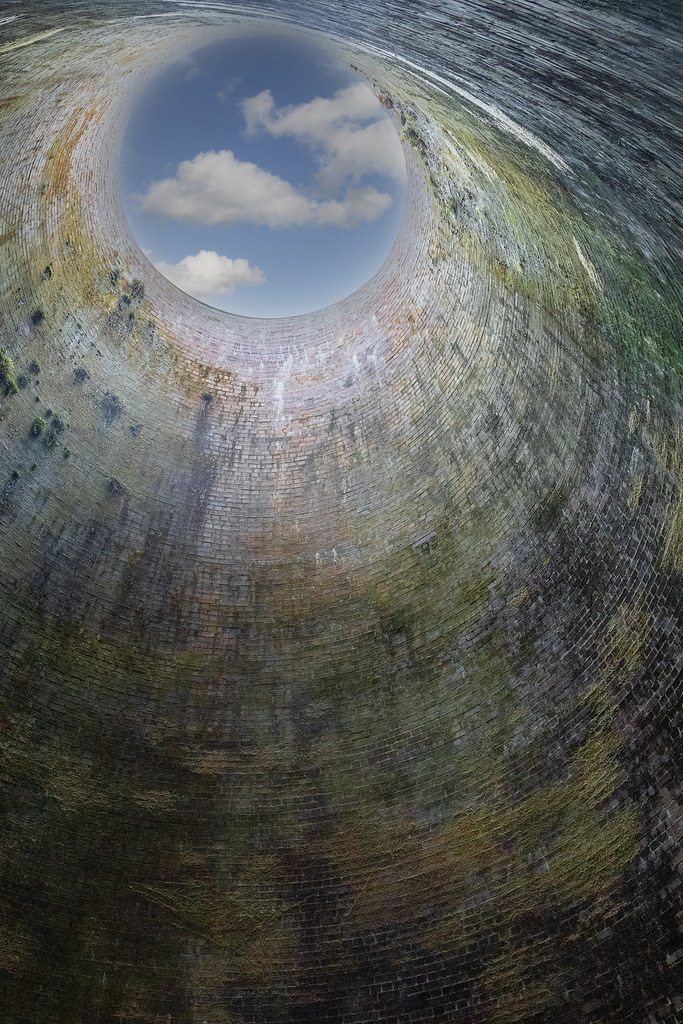 You enter through an old Kiln