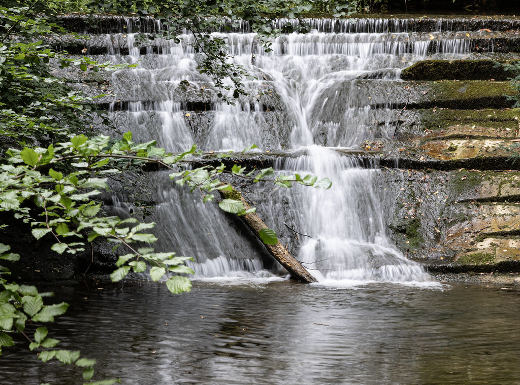 Nant Mill waterfall
