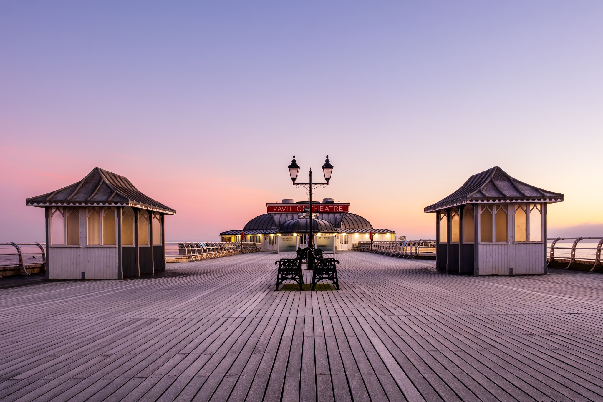 Sunrise on Cromer Pier